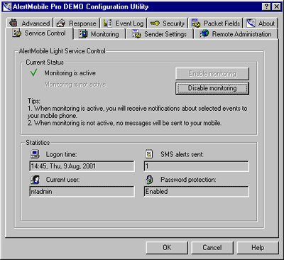 AlertMobile Pro Screenshot